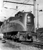 PRR GG-1, Electric,  1955